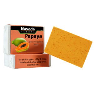 Home naveda herbal papaya soap